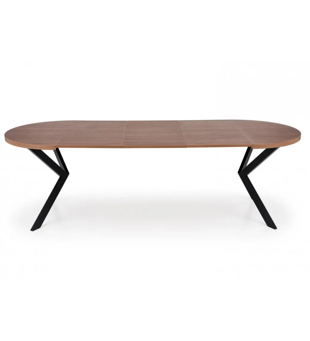 Stół rozkładany PERONI II 100 cm - 250 cm w optyce drewna orzech*Halmar Hot