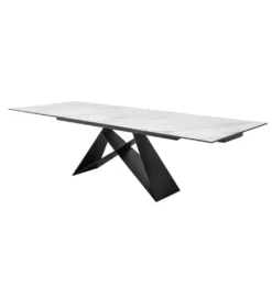 Stół rozkładany PLATON Prometheus 180 cm - 260 cm ceramika w optyce marmuru*Invicta Interior Outlet