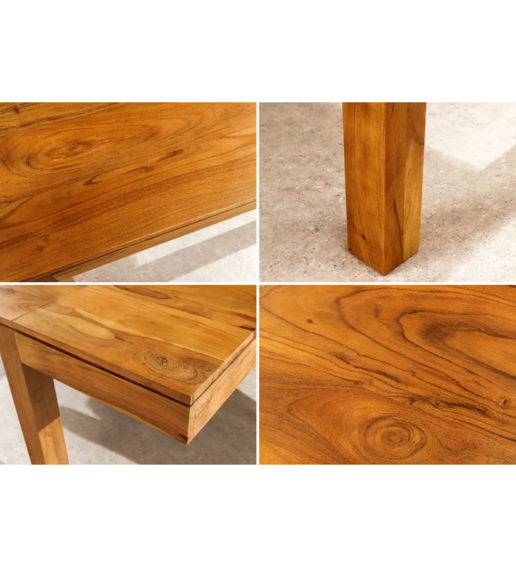 Stół rozkładany PURE od 120 do 200 cm drewno sosny*Invicta Interior - przedsprzedaż New