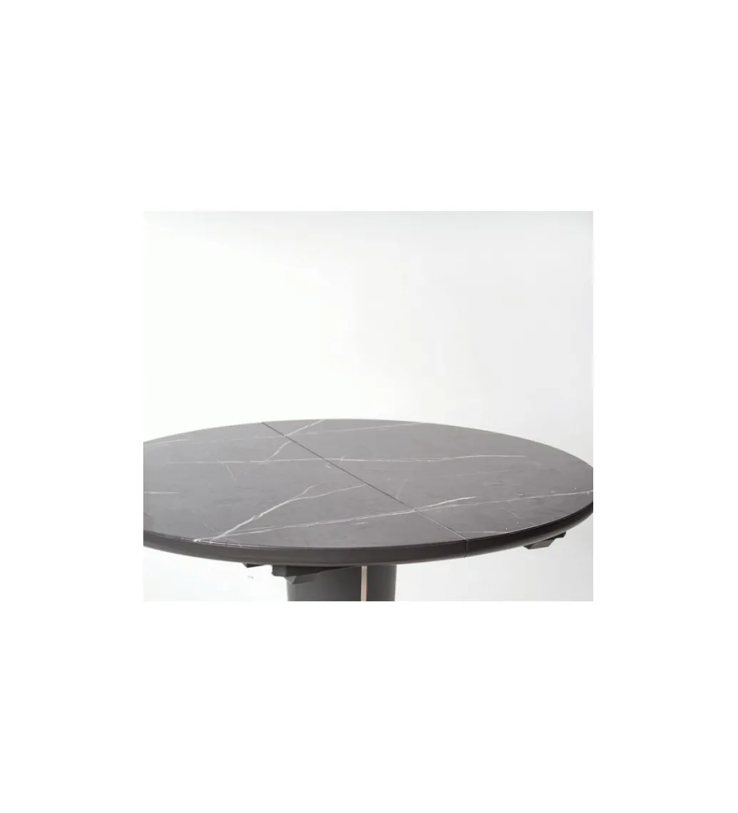 Stół rozkładany Ricardo 120 cm -160cm w optyce szarego marmuru*Halmar Hot