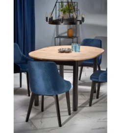 Stół rozkładany RINGO 102 cm - 142 cm w kolorze dąb artisan*Halmar Clearance