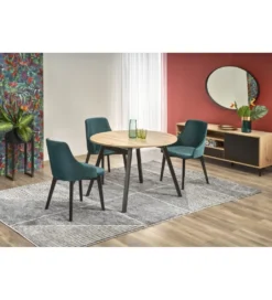 Stół rozkładany RUBEN 102 cm - 142 cm w kolorze dąb artisan*Halmar Hot