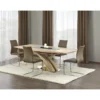 Stół rozkładany SANDOR 160 cm - 220 cm w kolorze dąb sonoma*Halmar Clearance