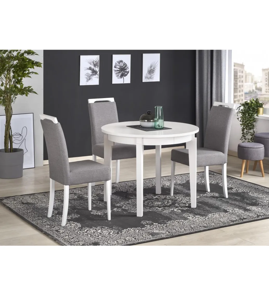Stół rozkładany SORBUS 100 cm - 200 cm biały*Halmar Online