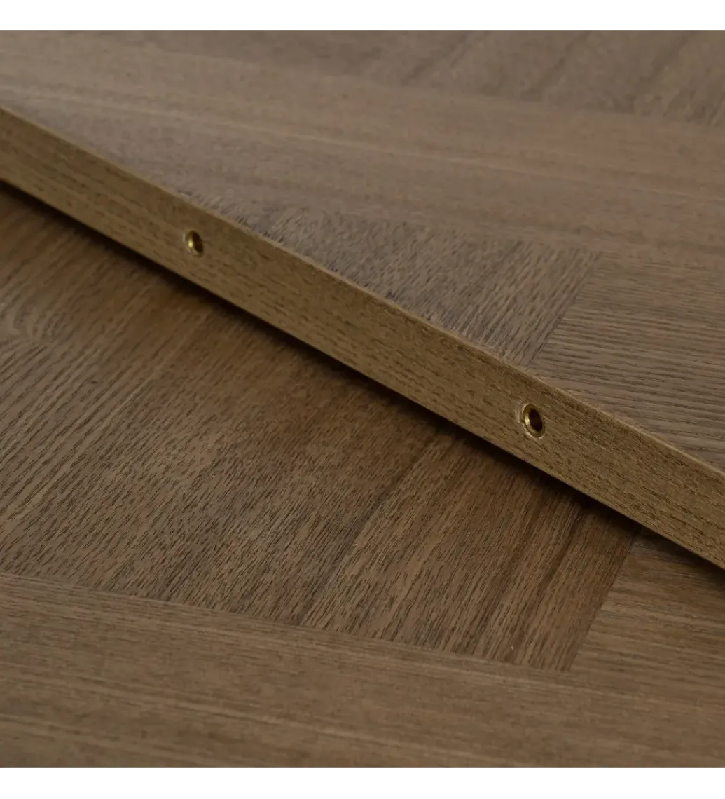 Stół rozkładany TAREMOTO od 160 do 200 cm naturalny czarny*Zona-Design