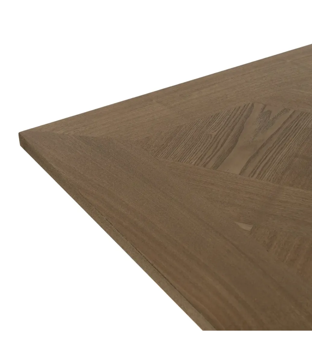 Stół rozkładany TAREMOTO od 160 do 200 cm naturalny czarny*Zona-Design