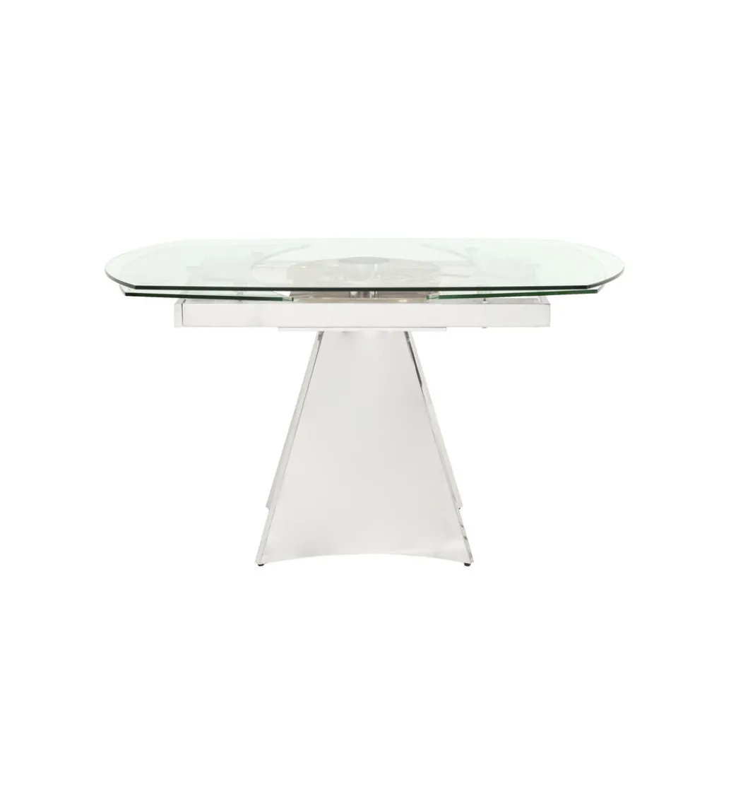Stół rozkładany TEMPO od 137 do 205 cm szklany*KDesign Online