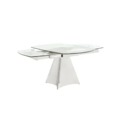 Stół rozkładany TEMPO od 137 do 205 cm szklany*KDesign Online