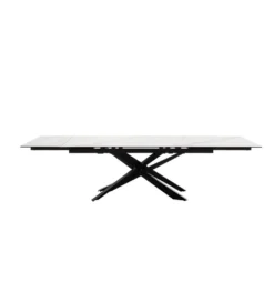 Stół rozkładany TESERO 200 cm - 250 cm - 300 cm ceramika w optyce kremowego marmuru*MCA Outlet