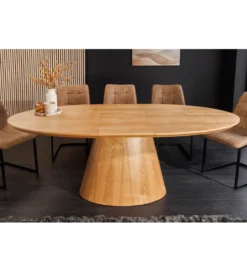 Stół rozkładany UNIQUE 160 do 200 cm kolor drewna dębu*Invicta Interior Sale