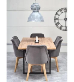 Stół rozkładany VENOM 160 cm - 210 cm w kolorze dąb wotan*Halmar Discount