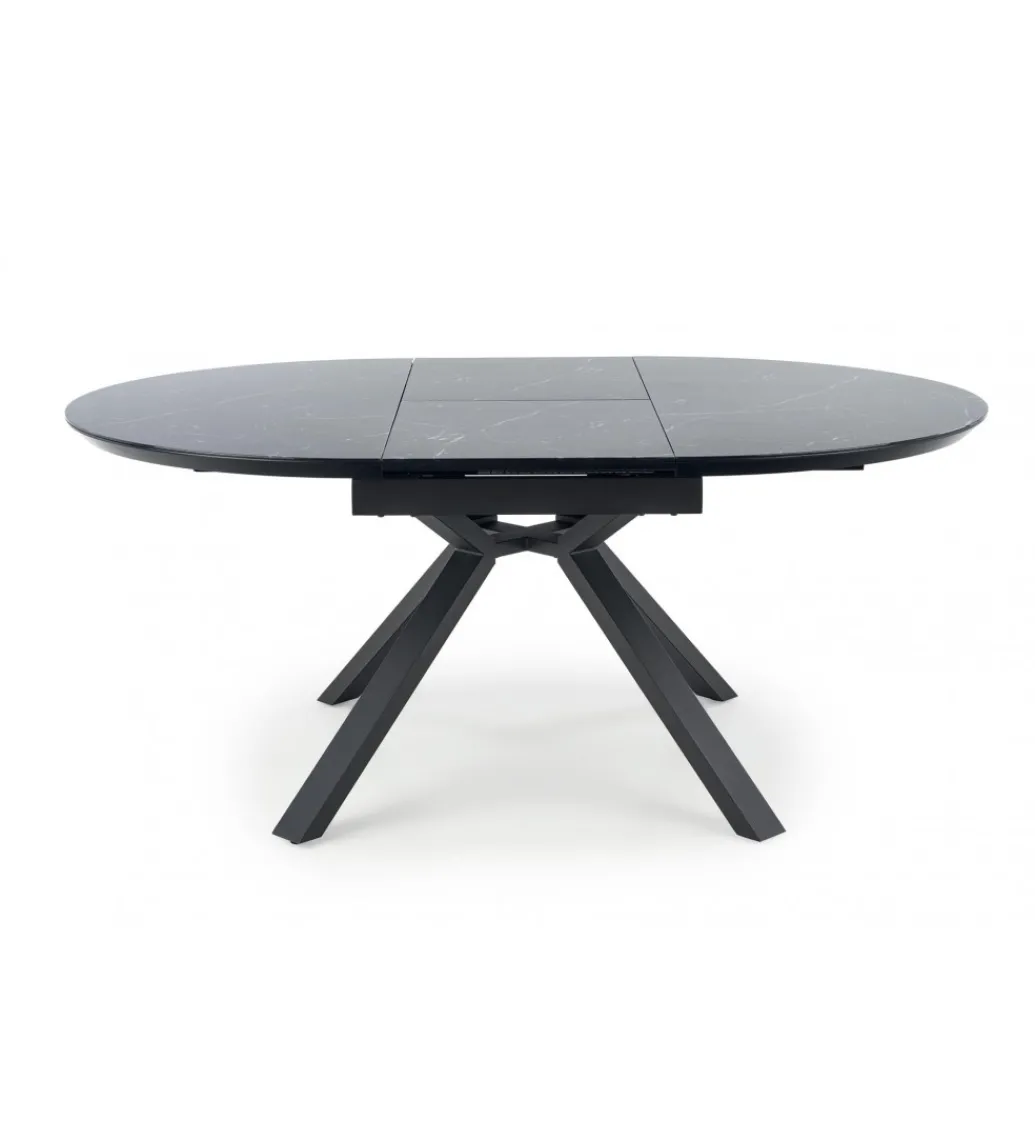 Stół rozkładany VERTIGO 130 cm - 180 cm w optyce czarnego marmuru*Halmar New