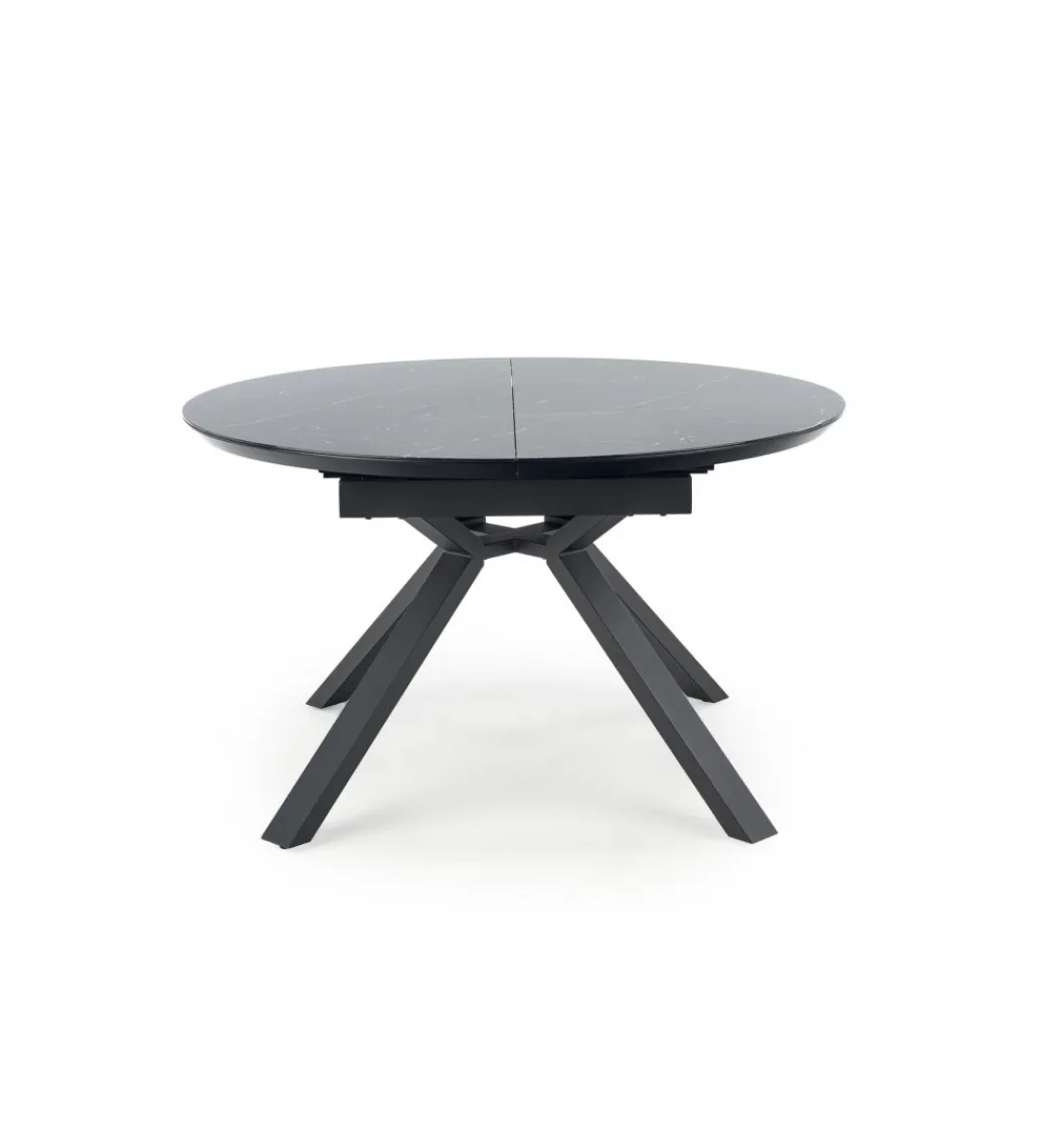 Stół rozkładany VERTIGO 130 cm - 180 cm w optyce czarnego marmuru*Halmar New
