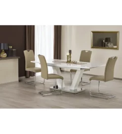 Stół rozkładany VISION 160 cm - 200 cm biały*Halmar Best
