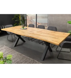 Stół rozkładany WILD 160 cm do 200 cm naturalny outlet*Invicta Interior
