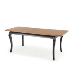 Stół rozkładany WINDSOR 160 cm - 240 cm w kolorze dąb ciemny*Halmar Discount