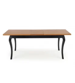 Stół rozkładany WINDSOR 160 cm - 240 cm w kolorze dąb ciemny*Halmar Discount