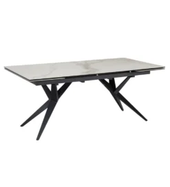 Stół rozkładany WOHNLING od 180 od 260 cm ceramika w optyce marmuru nogi Y*WOHNLING, GERMANY Sale
