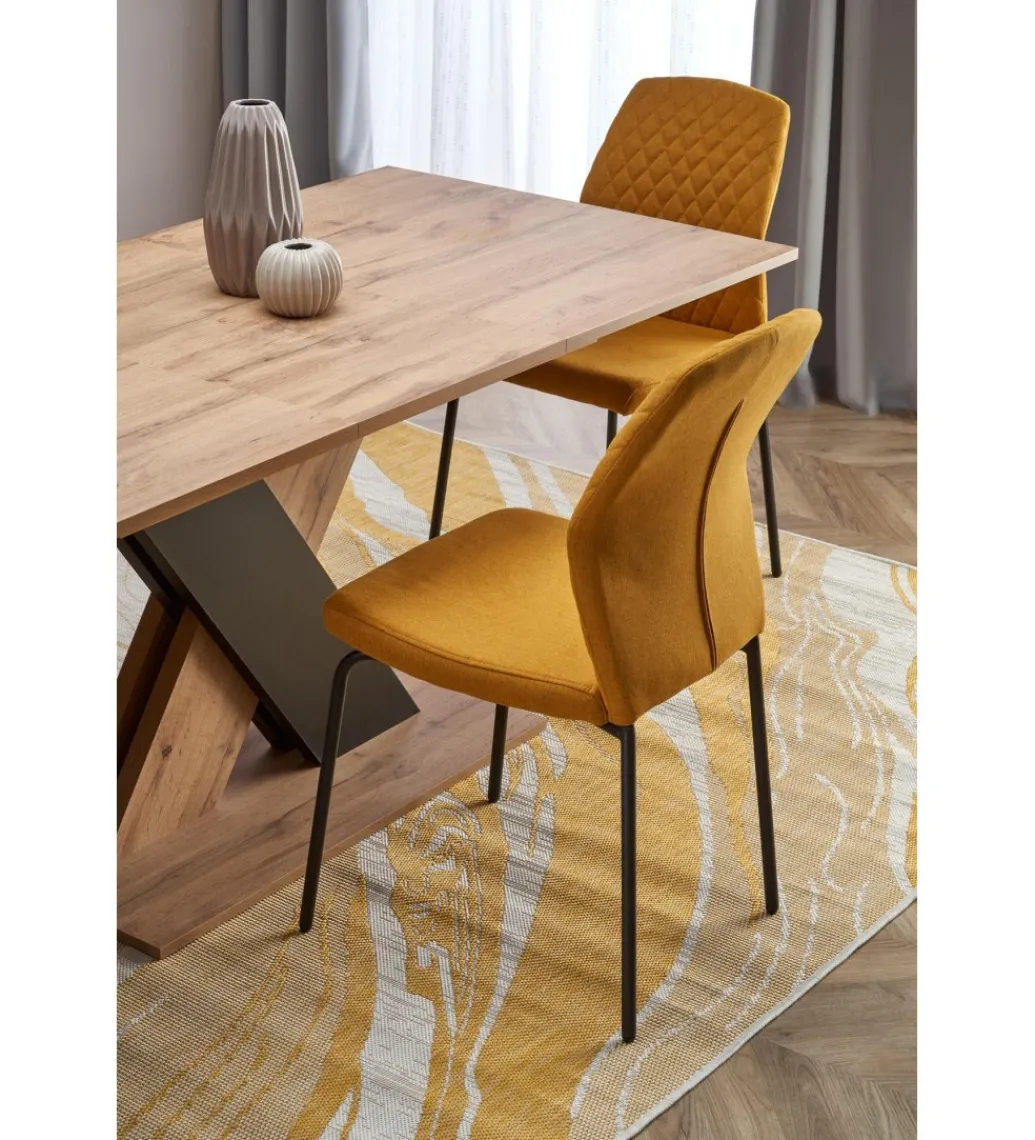 Stół rozkładany XARELTO 130 cm - 175 cm w kolorze dąb wotan*Halmar Online