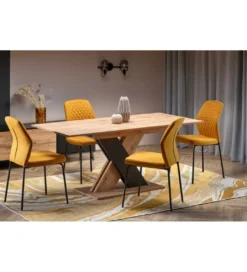 Stół rozkładany XARELTO 130 cm - 175 cm w kolorze dąb wotan*Halmar Online
