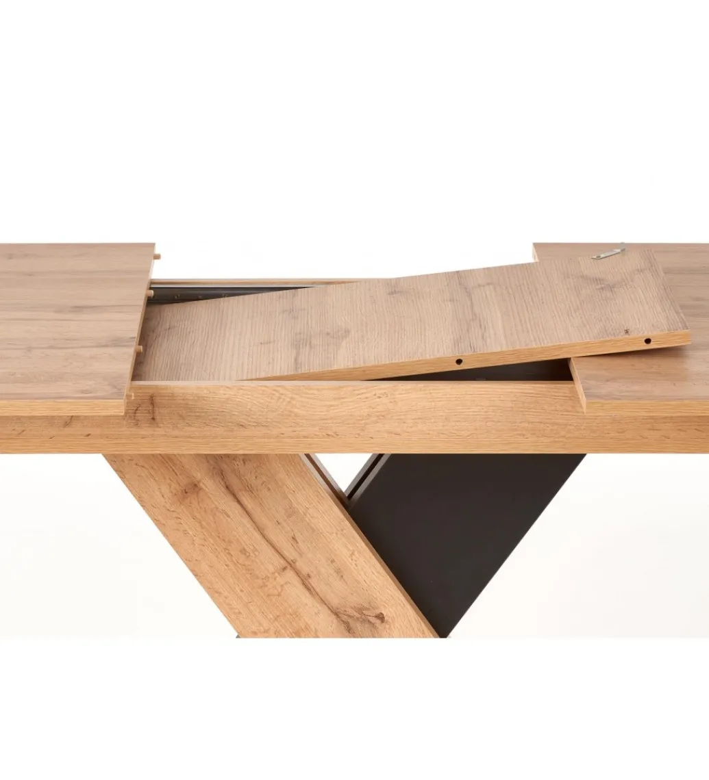 Stół rozkładany XARELTO 130 cm - 175 cm w kolorze dąb wotan*Halmar Online