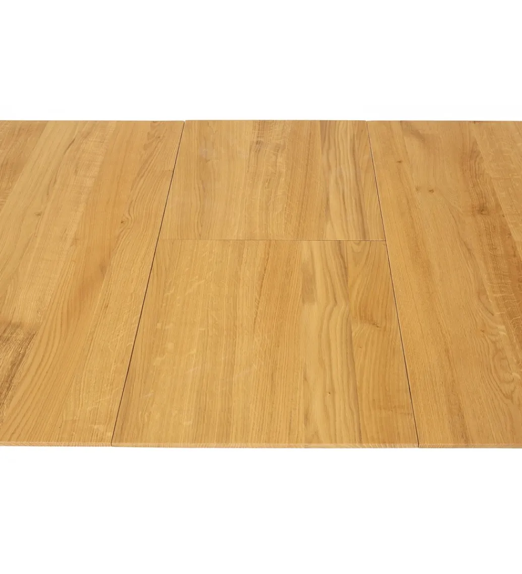 Stół rozkładany ZANDI 120 cm - 157 cm drewno dąb*POLSKI DESIGN Hot