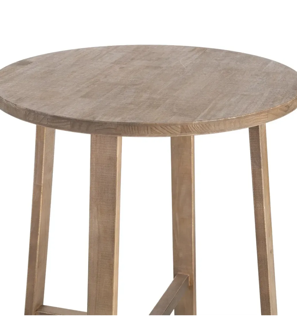 Stół RUBBERY 102 cm drewno kauczuk naturalne*Zona-Design Discount