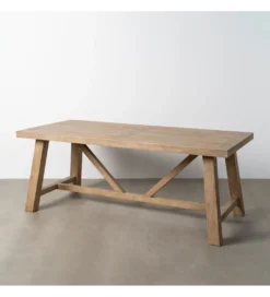 Stół RUBBERY 200 cm drewno kauczuk naturalne*Zona-Design Hot