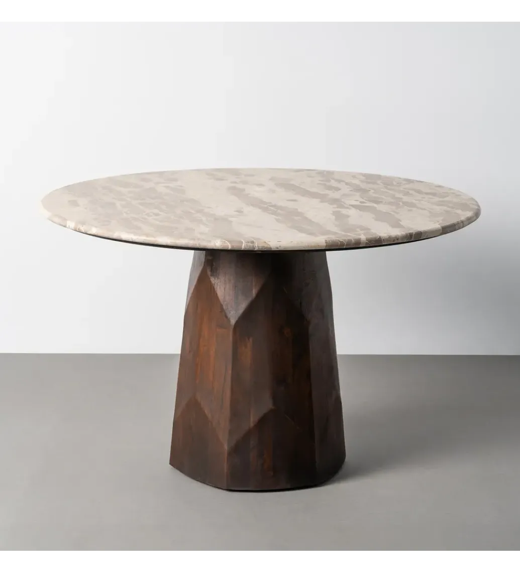 Stół RUTANMO 120 cm drewno mango*Zona-Design Outlet