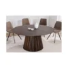 Stół SANZA 120 cm w optyce dąb ciemny*Invicta Interior New