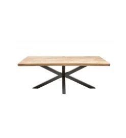 Stół SPIDER Galaxy 200 cm craft drewno mango na nogach pająk krzyżak*Invicta Interior Discount