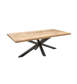 Stół SPIDER Galaxy 180 cm drewno Mango na nogach pająk krzyżak*Invicta Interior Clearance