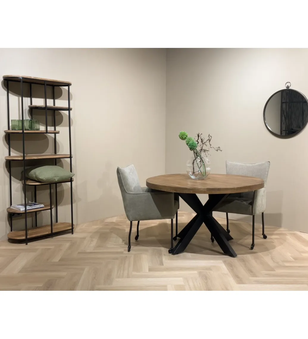 Stół STUDY 130 cm drewno mango*LF-Design Clearance
