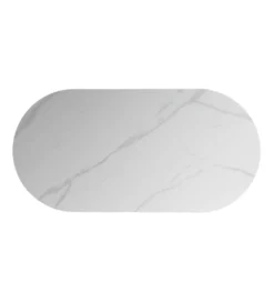 Stół TRANKY 180 x 90 cm brązowy blat ceramika*Zona-Design Clearance