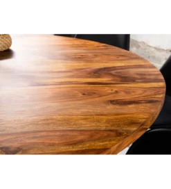 Stół TRES CHIC 140 cm drewno sheesham naturalny*Invicta Interior Discount