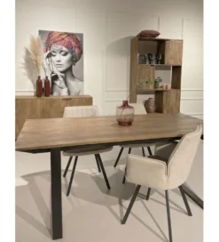 Stół VALDEREZ 200 cm drewno mango*LF-Design Best