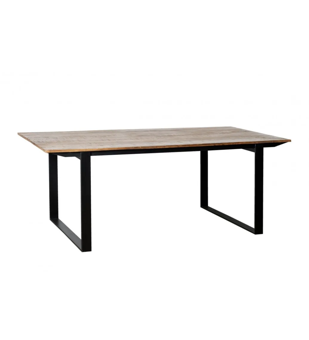 Stół VALDEREZ 200 cm drewno mango*LF-Design Best