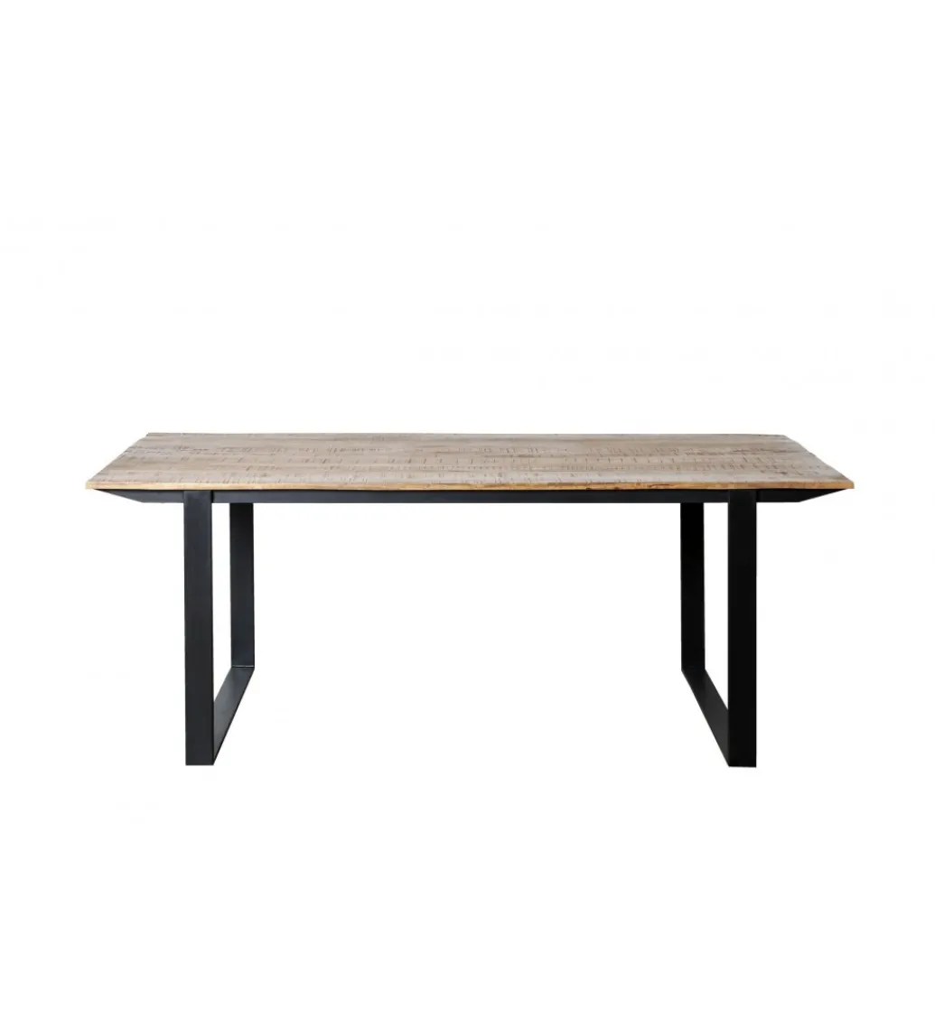Stół VALDEREZ 200 cm drewno mango*LF-Design Best