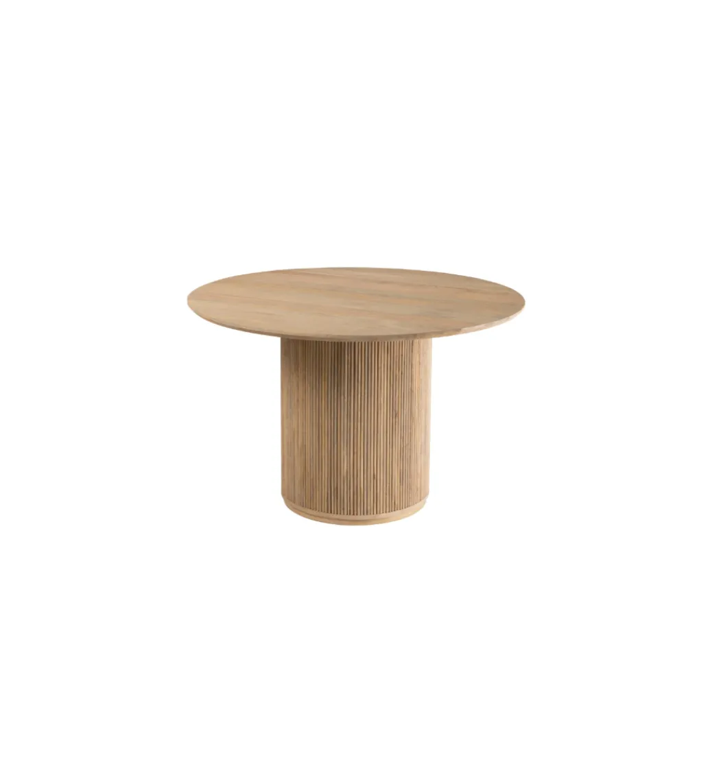 Stół VINCENT 120 cm drewno mango*J-Line Online