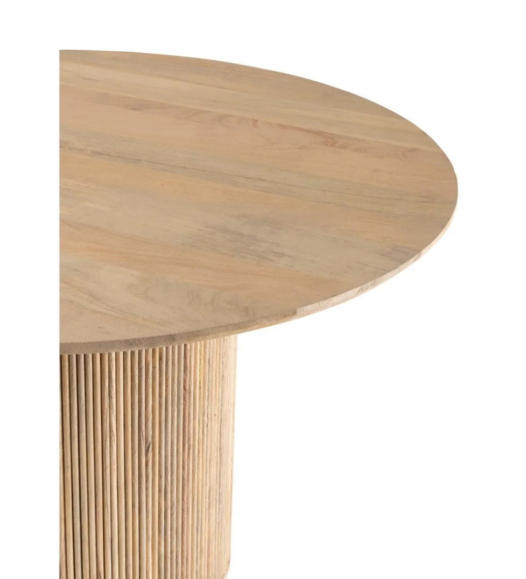 Stół VINCENT 120 cm drewno mango*J-Line Online