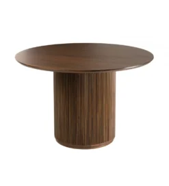 Stół VINCENT 120 cm drewno mango brązowy*J-Line New