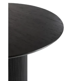Stół VINCENT 120 cm drewno mango czarny*J-Line New