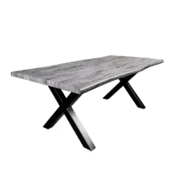 Stół WILD 180 cm bielony wygląd dębu szary*Invicta Interior Sale
