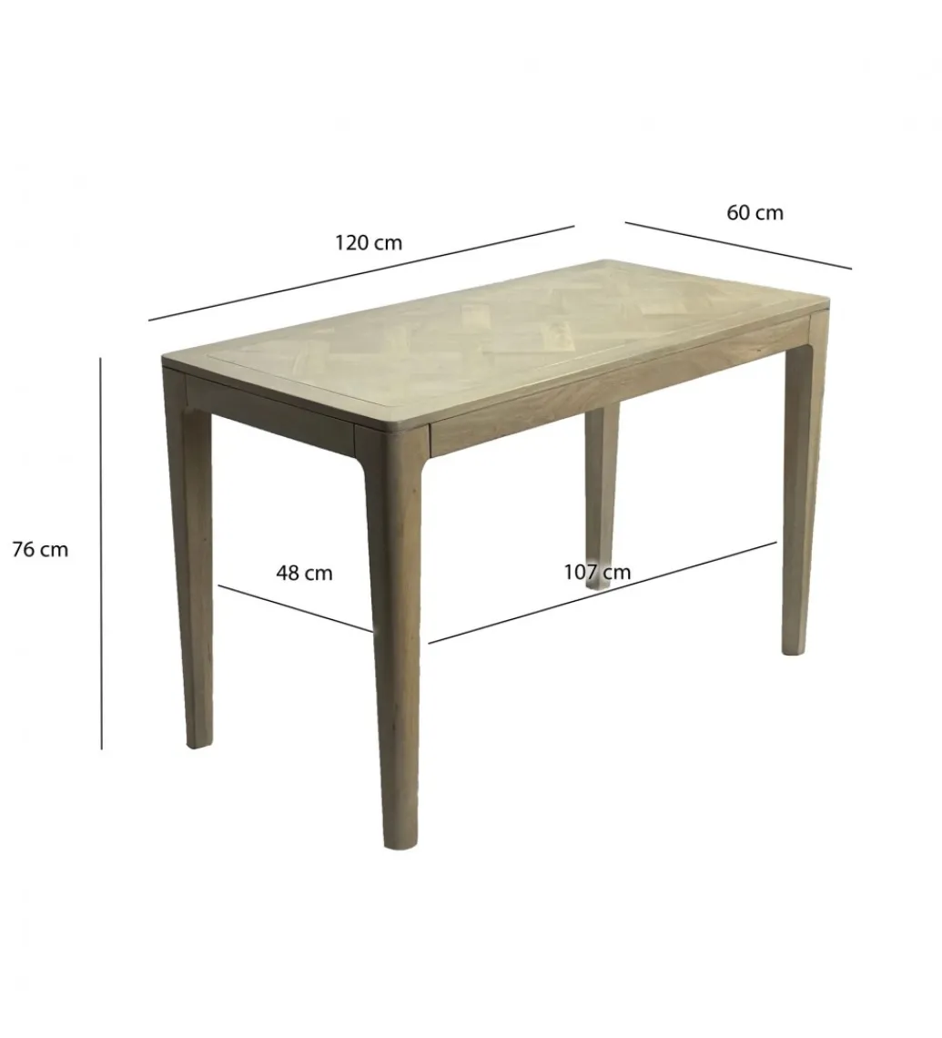 Stół WOHNLING 120 cm drewno mango naturalny*WOHNLING, GERMANY