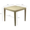 Stół WOHNLING 80 cm drewno mango naturalny*WOHNLING, GERMANY Outlet