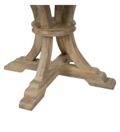 Stół WORNMIN 120 cm drewno mango przecierana biel*Zona-Design Discount