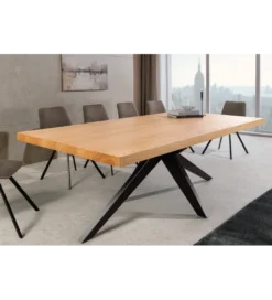 Stół ZEZUS 200 cm kolor naturalnego dębu*Invicta Interior