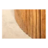 Stół z szafką TRES CHIC 120 cm drewno mango brązowy*Invicta Interior New