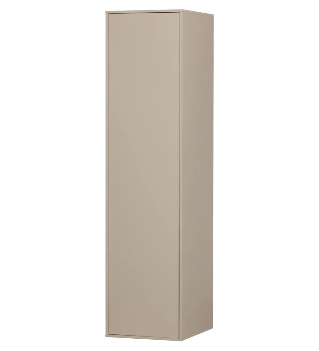 Szafa DAILY 200 x 50 cm drewno sosny szara*WOOOD
