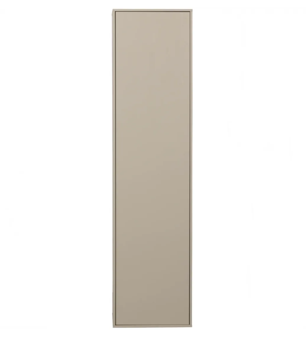 Szafa DAILY 200 x 50 cm drewno sosny szara*WOOOD